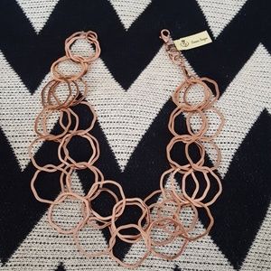 Rose gold necklace
